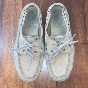 Spider Sperrys sz 9. Tan